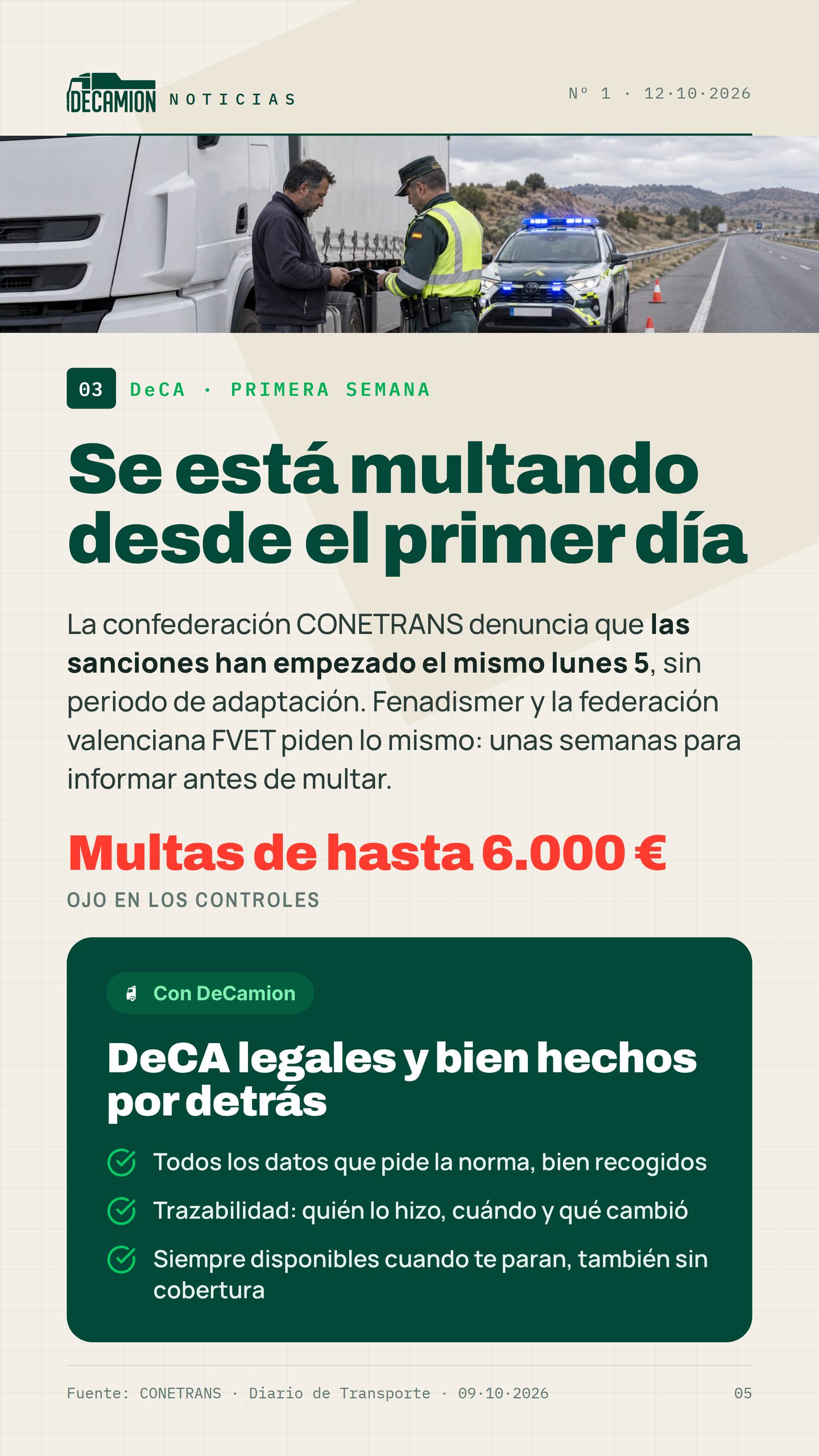 03 · Multas desde el primer día