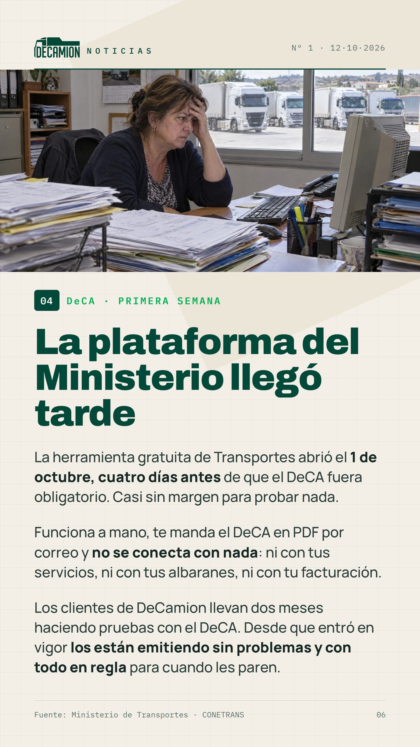 04 · La plataforma del Ministerio